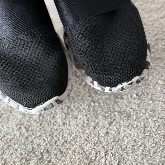 Women's APL Techloom Bliss Leopard Black & White Sneakers - 7 - Picture 7 of 12